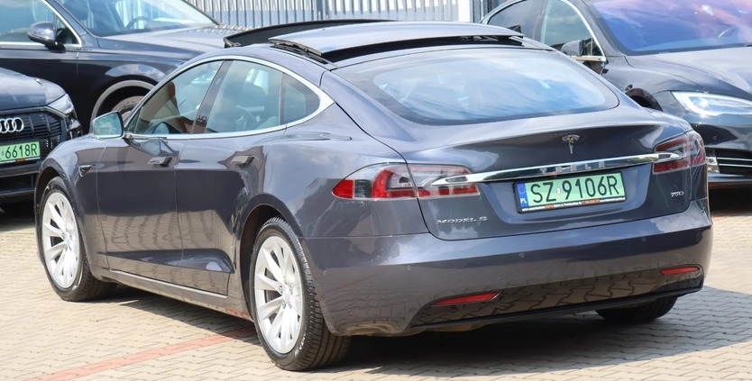 Tesla Model S cena 168510 przebieg: 151000, rok produkcji 2018 z Tuchola małe 781